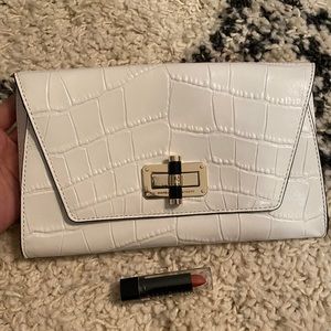 Authentic white crocodile Diane Von Furstenberg
